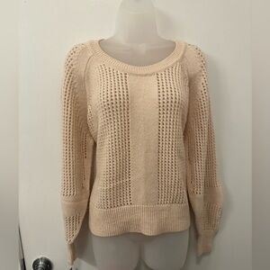 Reiss Cream Summer Sweater - Size L